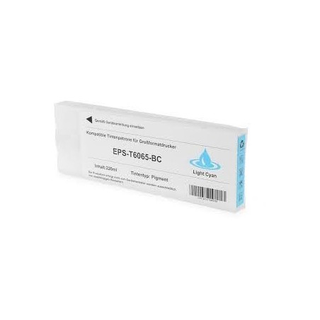 Epson T6065 Tinteiro Ciano Light Pigmentada Genérico - Substitui C13T606500