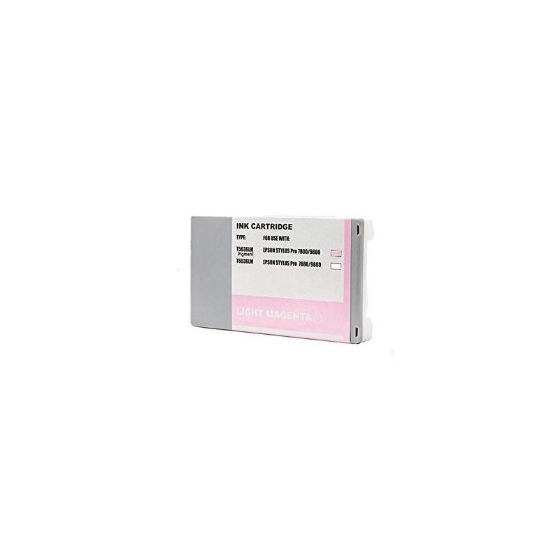 Epson T5636 Light Magenta Compatible Pigment Ink Cartridge - Replaces C13T563600