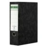 Classeur à Levier Elba Compact Carton Folio - Dos 80mm - Carton Compact Résistant - Couleur Noir