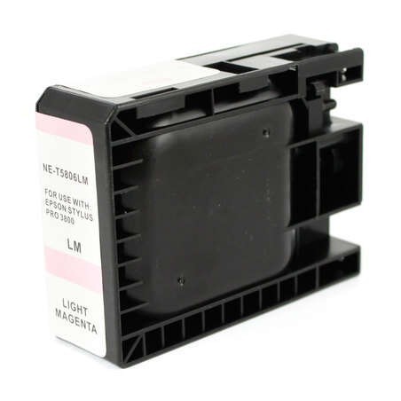 Epson T5806 Light Magenta Compatible Pigment Ink Cartridge - Replaces C13T580600