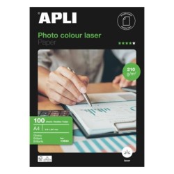 Apli Color Laser Photo Paper A4 210g 100 Sheets