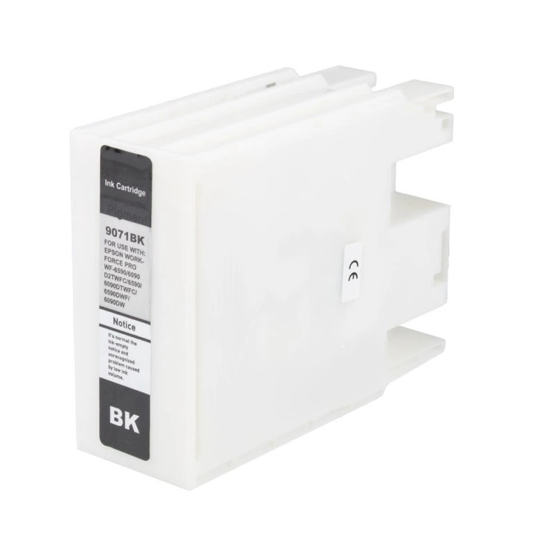 Epson T9071 Tinteiro Preto Pigmentada Genérico - Substitui C13T907140