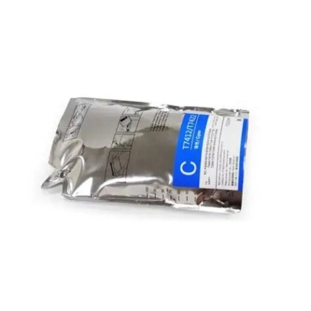 Epson T7412 Cyan Bolsa de Tinta de Sublimacion Generica - Reemplaza C13T741200