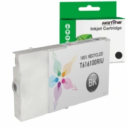 Epson T6161 Black Compatible Pigment Ink Cartridge - Replaces C13T616100