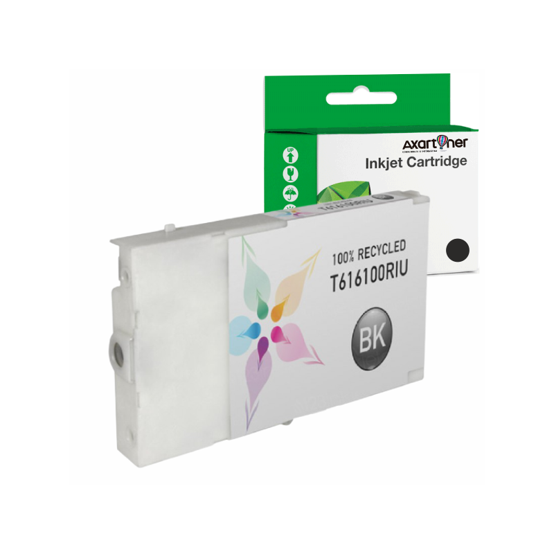 Epson T6161 Noir Cartouche d'encre Pigmentée Générique - Remplace C13T616100