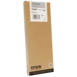 Epson T6067 Light Black Compatible Pigment Ink Cartridge - Replaces C13T606700