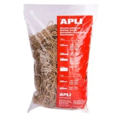 Elásticos Apli Ø 80 x 2mm - 1kg Conteúdo - Grande Elasticidade e Excelente Resistência - 70% Borracha Natural