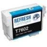 Epson T7602 Cyan Compatible Pigment Ink Cartridge - Replaces C13T76024010