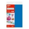 Apli Pack of 10 Multicolor Eva Rubber A4 - Thickness 2 mm - Waterproof - Heat Moldable - Assorted Colors