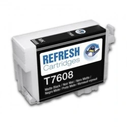 Epson T7608 Matte Black Compatible Pigment Ink Cartridge - Replaces C13T76084010