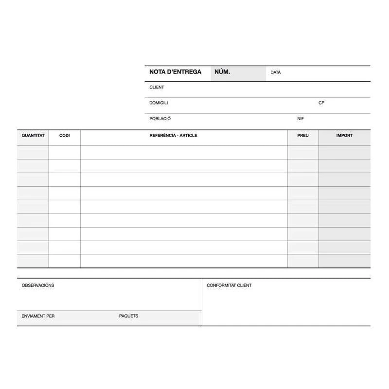 Apli Delivery Talão de Cheques 1/4 Paisagem Duplicado A-49 - Formato Paisagem - Duplicado - Numeração Sequencial - Papel
