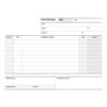 Apli Delivery Talão de Cheques 1/4 Paisagem Duplicado A-49 - Formato Paisagem - Duplicado - Numeração Sequencial - Papel
