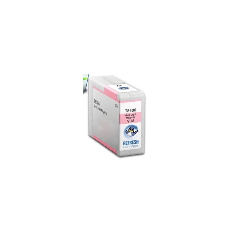 Epson T8506 Tinteiro Magenta Light Pigmentado Genérico - Substitui C13T850600