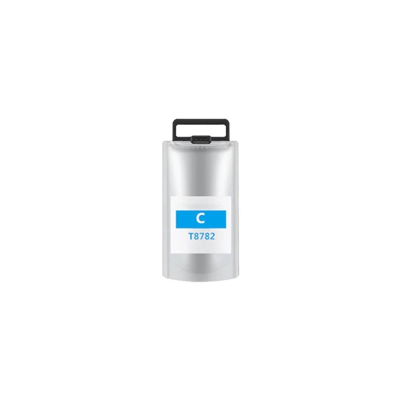 Epson T8782/T8382 Tinteiro Ciano Pigmentada Genérico - Substitui C13T878240/C13T838240