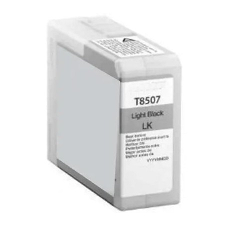 Epson T8507 Noir Light Cartouche d'encre Pigmentée Générique - Remplace C13T850700