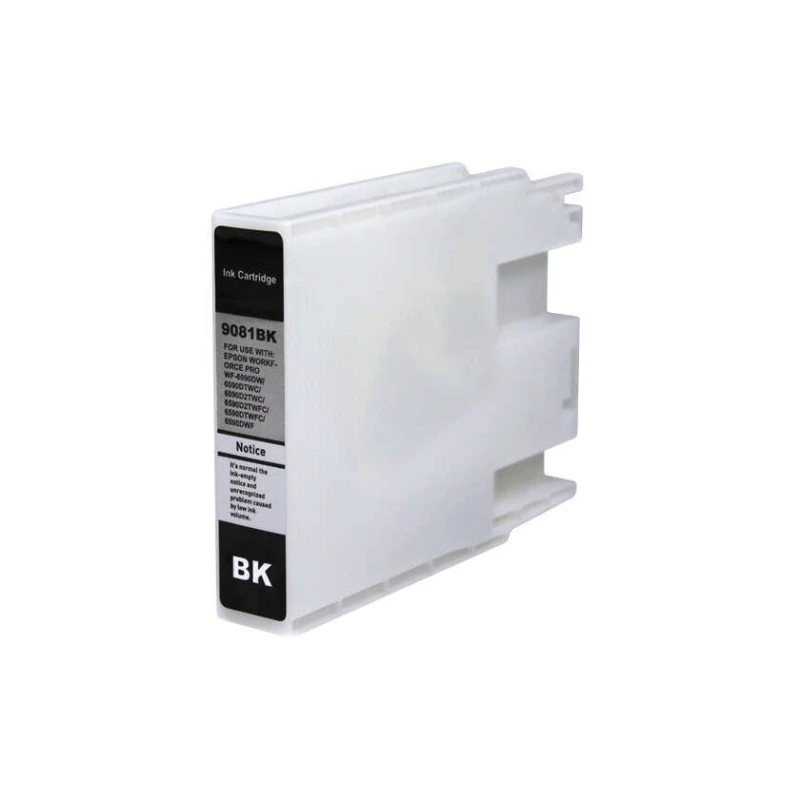 Epson T9081 Black Compatible Pigment Ink Cartridge - Replaces C13T908140