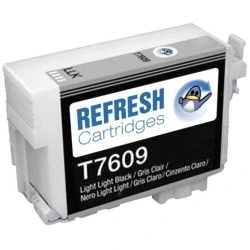 Epson T7609 Light Light Black Compatible Pigment Ink Cartridge - Replaces C13T76094010