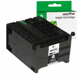 Epson T8651/T8661 Tinteiro Preto Pigmentada Genérico - Substitui C13T865140/C13T866140
