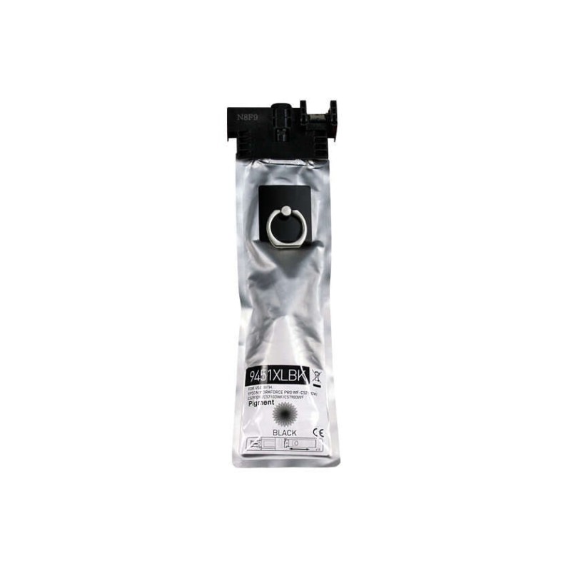 Epson T9451 Black Compatible Pigment Ink Cartridge - Replaces C13T945140