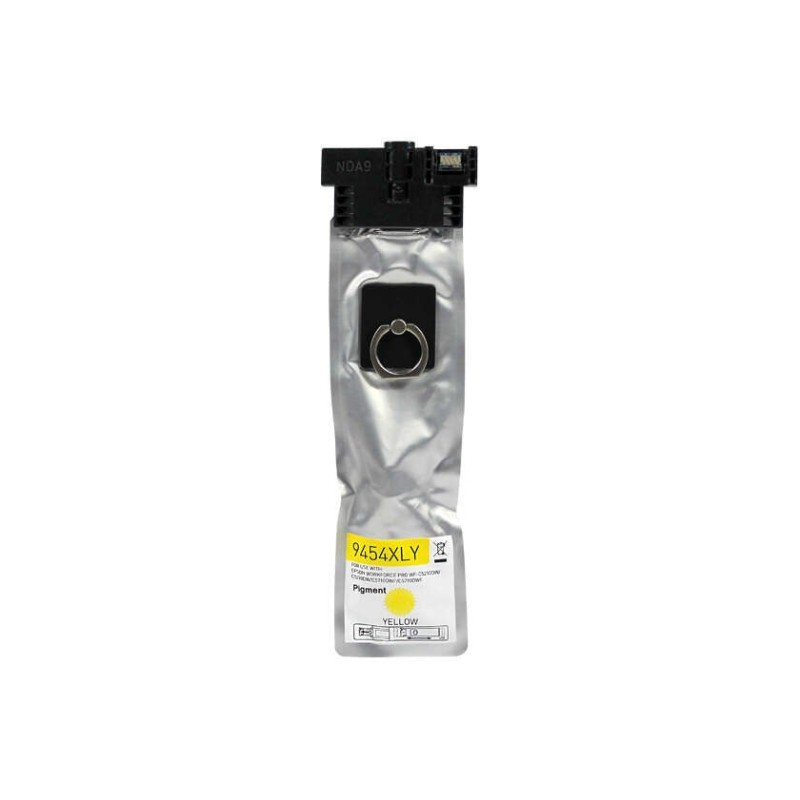 Epson T9454 Yellow Compatible Pigment Ink Cartridge - Replaces C13T945440