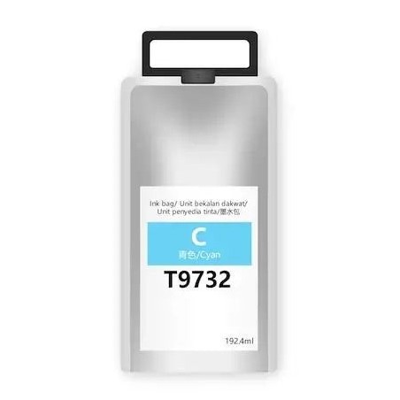 Epson T9732 Tinteiro Ciano Pigmentada Genérico - Substitui C13T973200