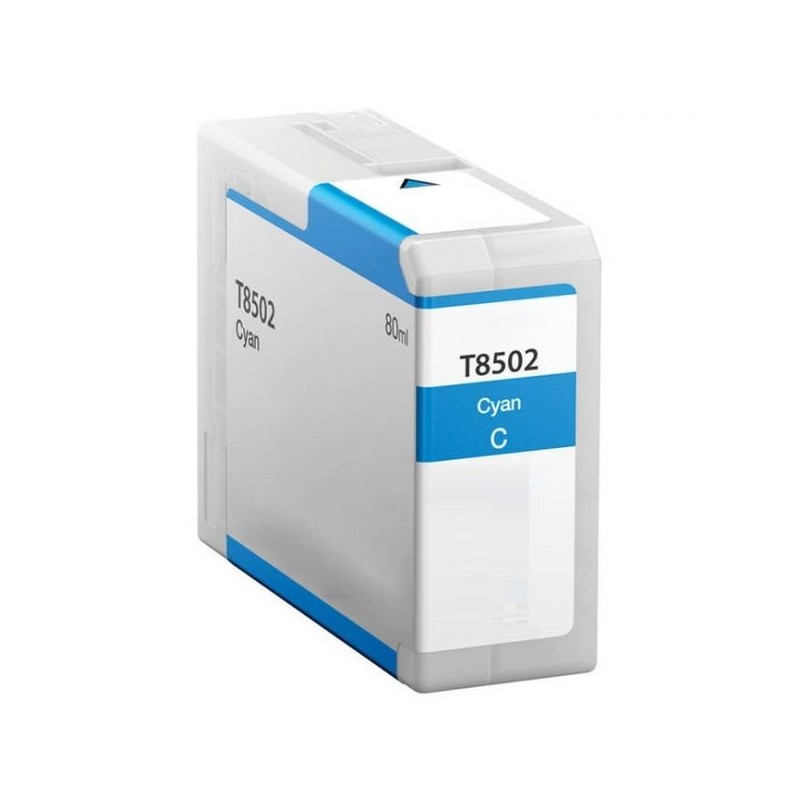 Epson T8502 Cyan Compatible Pigment Ink Cartridge - Replaces C13T850200