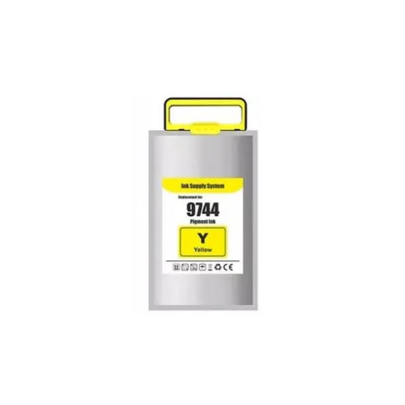 Epson T9744 Yellow Compatible Pigment Ink Cartridge - Replaces C13T974400