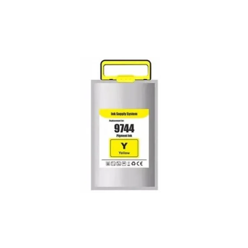 Epson T9744 Yellow Compatible Pigment Ink Cartridge - Replaces C13T974400