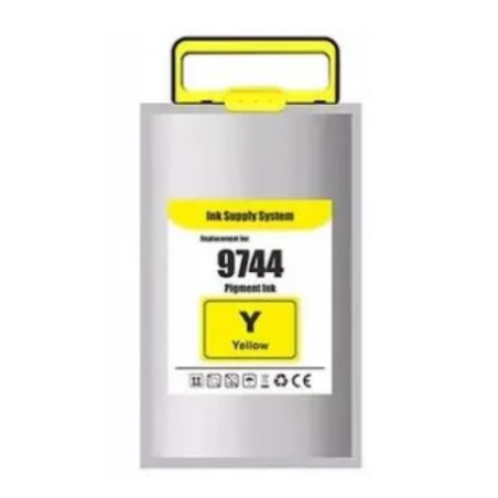 Epson T9744 Yellow Compatible Pigment Ink Cartridge - Replaces C13T974400