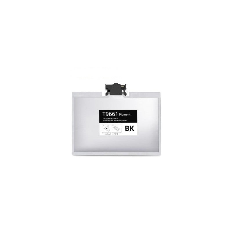 Epson T9661 Black Compatible Pigment Ink Cartridge - Replaces C13T966140