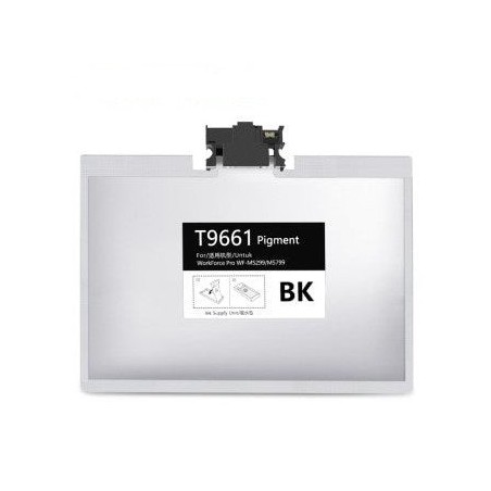 Epson T9661 Black Compatible Pigment Ink Cartridge - Replaces C13T966140