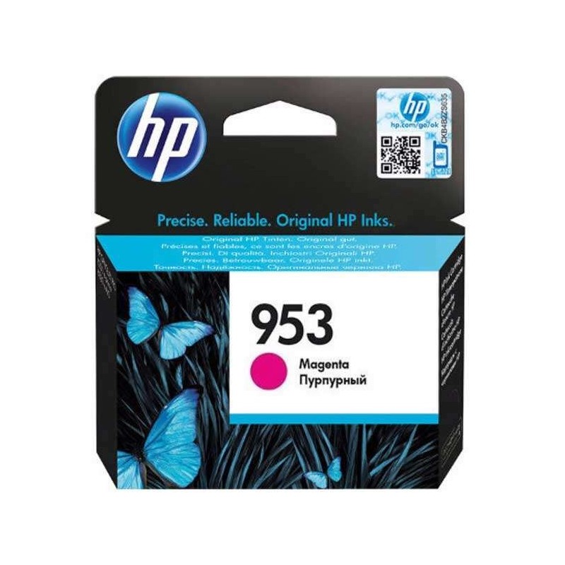 HP 953 Magenta Cartouche d'encre Original - F6U13AE