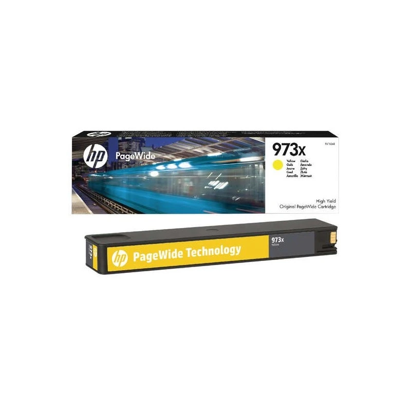 HP 973X Tinteiro Amarelo Original - F6T83AE