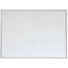 Nobo Pizarra Blanca Magnetica Pequeña con Marco de Aluminio 585x430mm - Borrado en Seco - Almohadillas Adhesivas - Ideal para