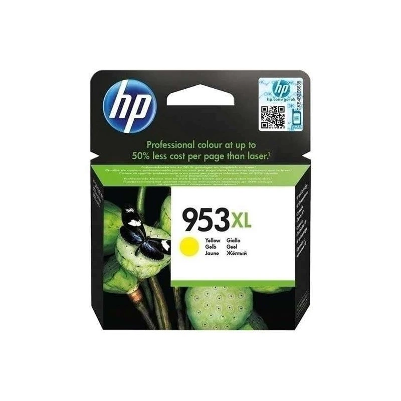 HP 953XL Tinteiro Amarelo Original - F6U18AE