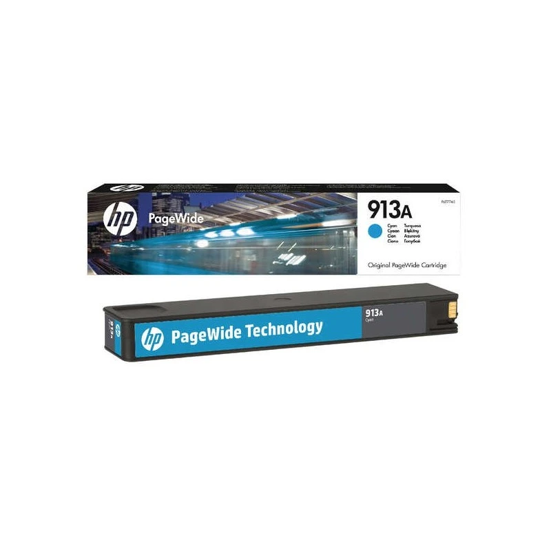 HP 913A Cyan Ink Cartridge Original - F6T77AE