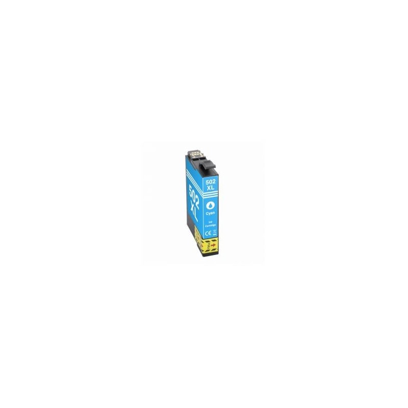 G&G Epson 502XL Cyan Cartucho de Tinta Generico - Reemplaza C13T02W24010/C13T02V24010
