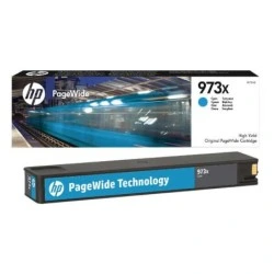 HP 973X Cyan Cartouche d'encre Original - F6T81AE