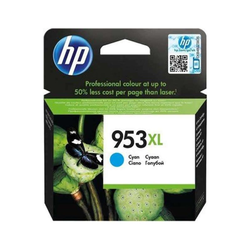 HP 953XL Tinteiro Ciano Original - F6U16AE