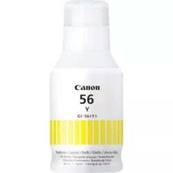Bouteille d'encre jaune originale Canon GI56 - GI56Y/4432C001