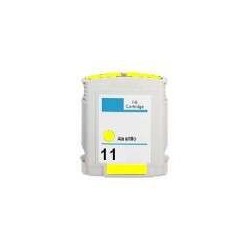 HP 11 Amarillo Cartucho de Tinta Generico - Reemplaza C4838A