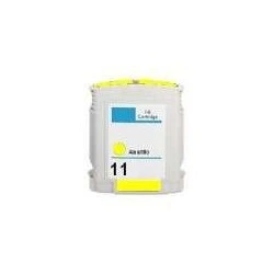 HP 11 Yellow Compatible Ink Cartridge - Replaces C4838A