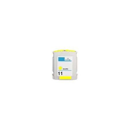 HP 11 Amarillo Cartucho de Tinta Generico - Reemplaza C4838A