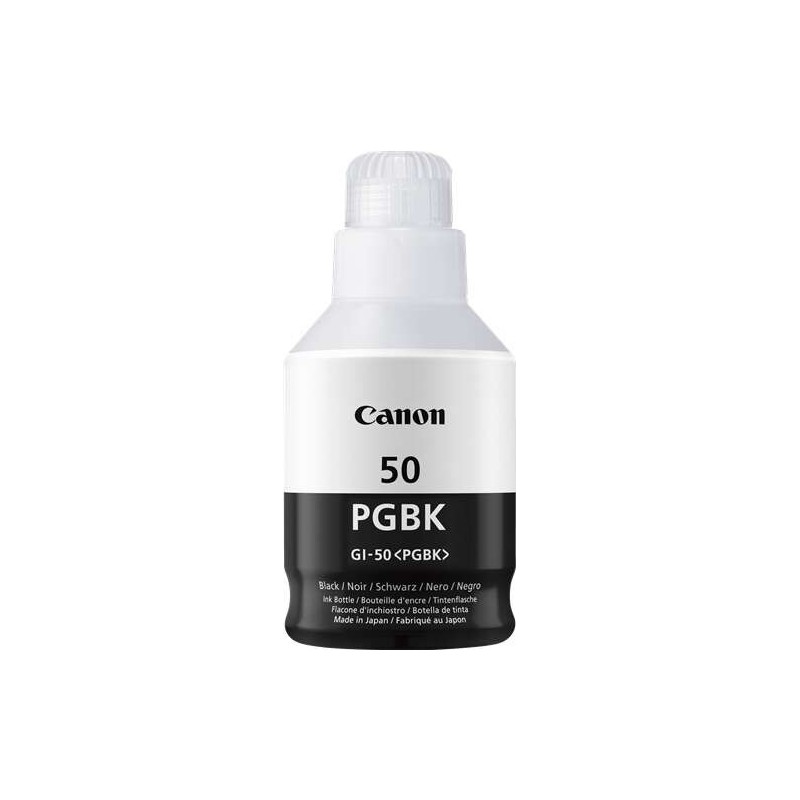 Frasco de tinta original preto Canon GI50 - GI50PGBK/3386C001