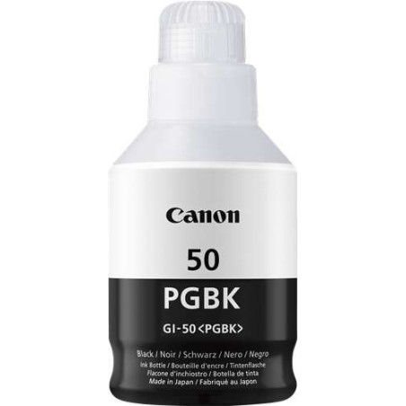 Frasco de tinta original preto Canon GI50 - GI50PGBK/3386C001