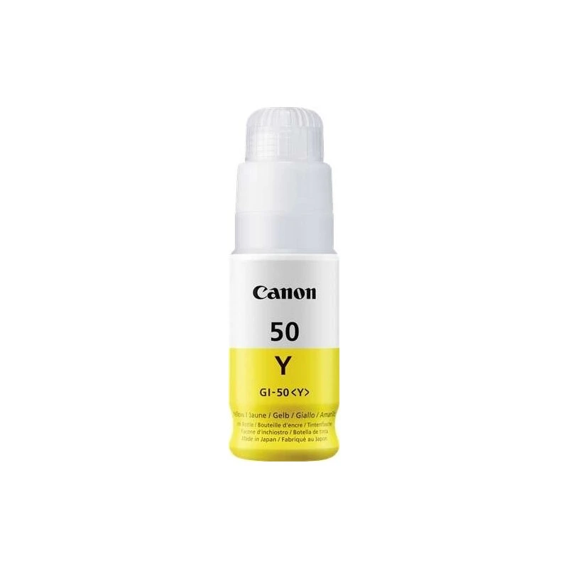 Canon GI50 Amarillo Botella de Tinta Original - GI50Y/3405C001