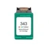 HP 343 Tinteiro Cor Remanufaturado - Substitui C8766EE