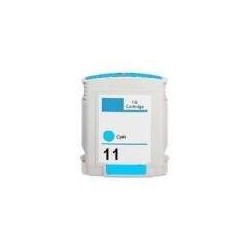HP 11 Cyan Cartouche d'encre Générique - Remplace C4836A