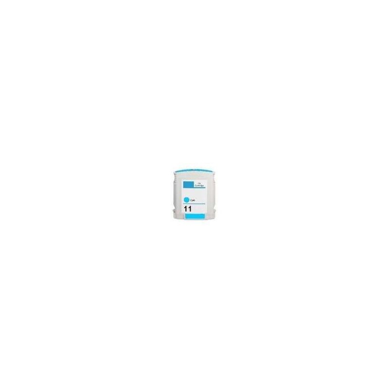 HP 11 Cyan Cartouche d'encre Générique - Remplace C4836A