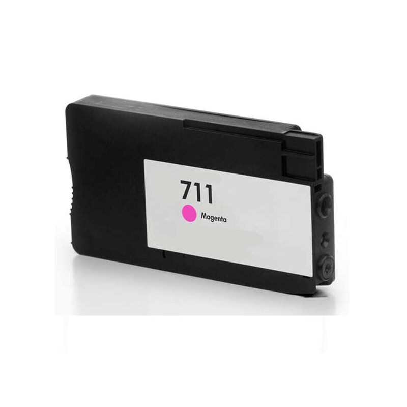 HP 711 Magenta Cartouche d'encre Générique - Remplace CZ131A